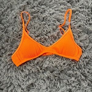 Orange aerie swim top
